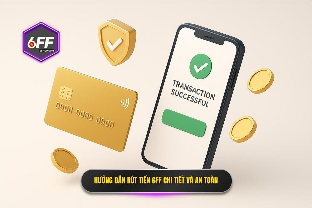 3.hướng Dẫn Rút Tiền 6ff Chi Tiết Và An Toàn Nhất
